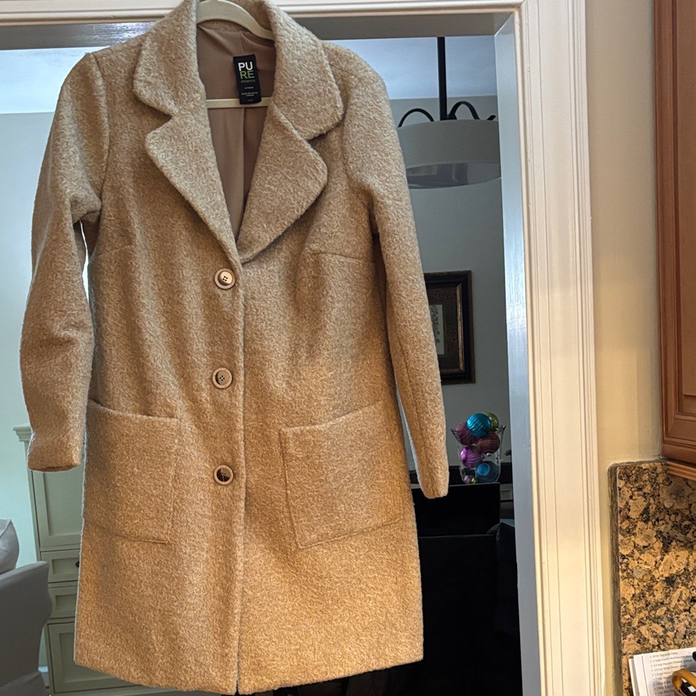 Pur Women's Cream Teddy Jacket